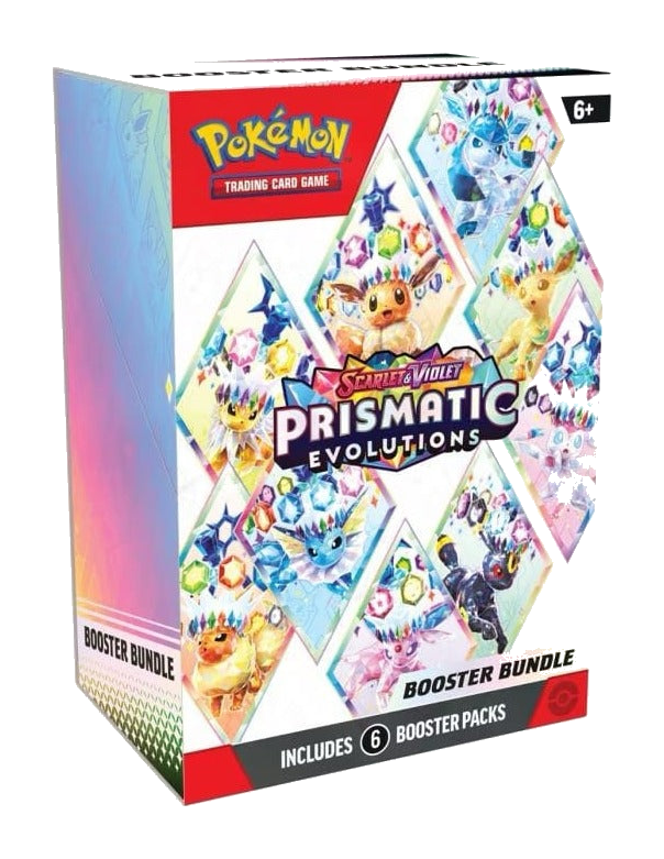 Pokémon Prismatic Evolutions Booster Bundle (6 packs) SV8.5