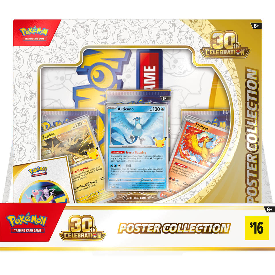Pokémon TCG: 30th Celebration Poster Collection