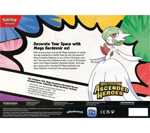Pokémon – Ascended Heroes Premium Poster Collection: Mega Gardevoir