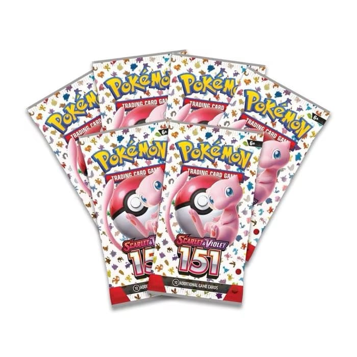 Pokemon SV 8.5 151 booster bundle (6 packs)