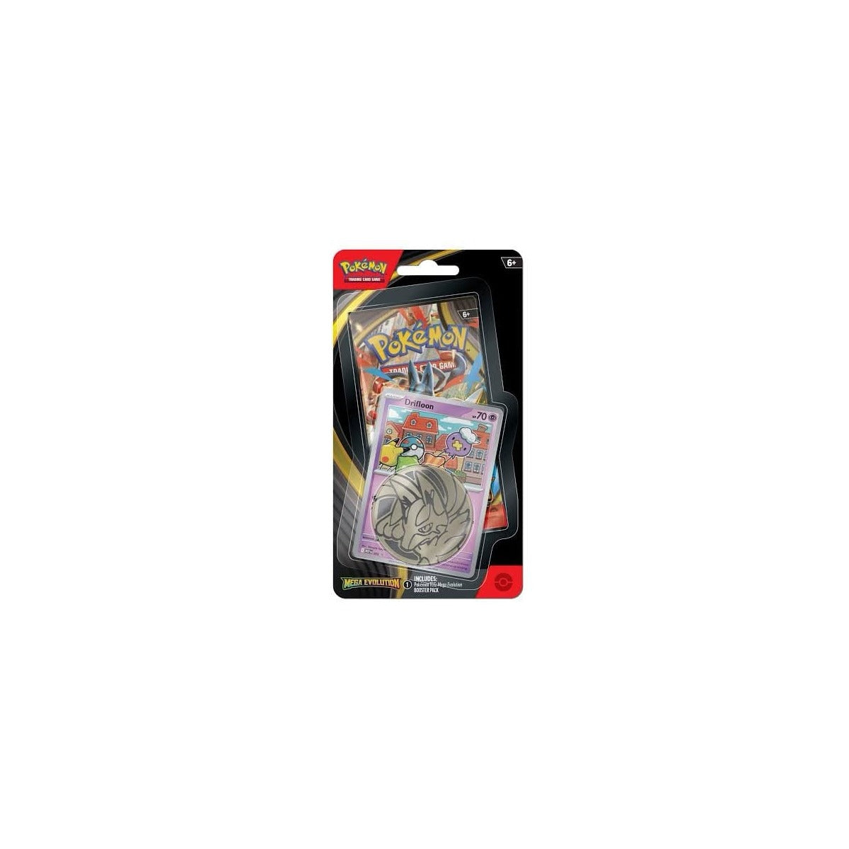 Pokémon Mega Evolutions ME01 Drifloon Checklane Blister - Google Merchant high-resolution product image