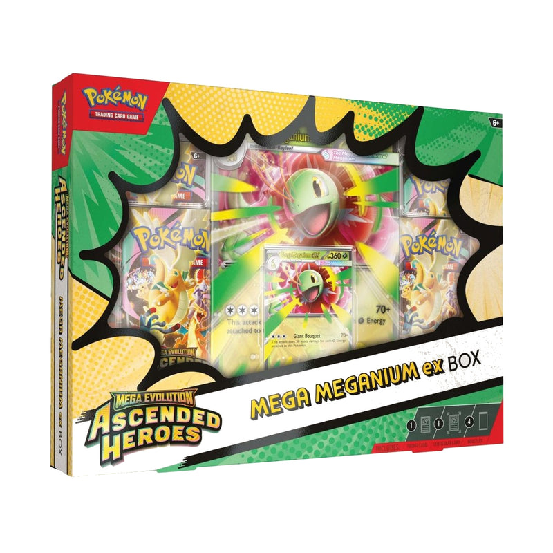 Pokémon – Mega Evolution – Ascended Heroes Mega Meganium ex Box