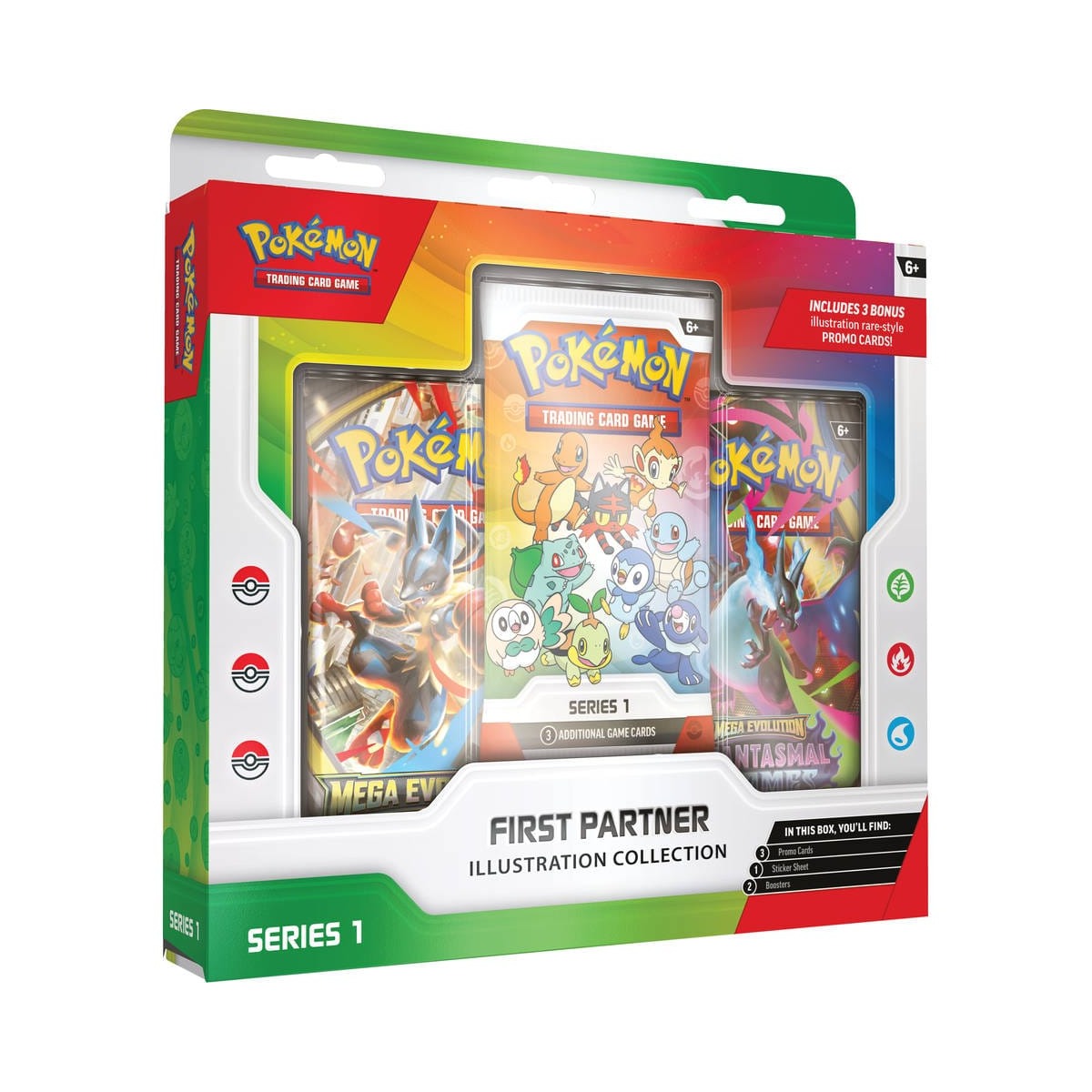 Pokémon TCG: First Partner Illustration Collection 1 - HYPEDTCG optimized high-resolution product image