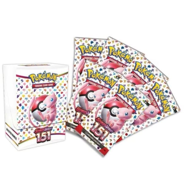 Pokemon SV 8.5 151 booster bundle (6 packs)