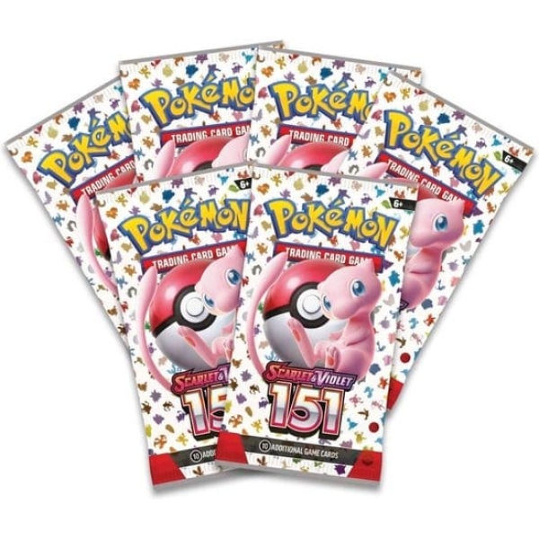 Pokémon 151 Booster Bundle (6 packs) SV3.5