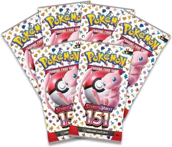 Pokemon SV 8.5 151 booster bundle (6 packs)